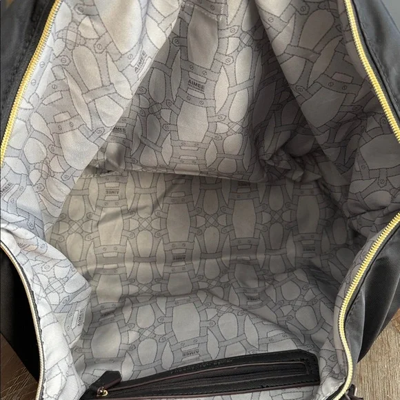 Aimee Kestenberg Nylon Black Tote Bag - Picture 13 of 16
